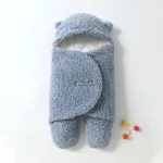 SnuggleBear™ - Baby Wikkel Deken Blauw / S (0-3 maanden) | Educatief Speelgoed