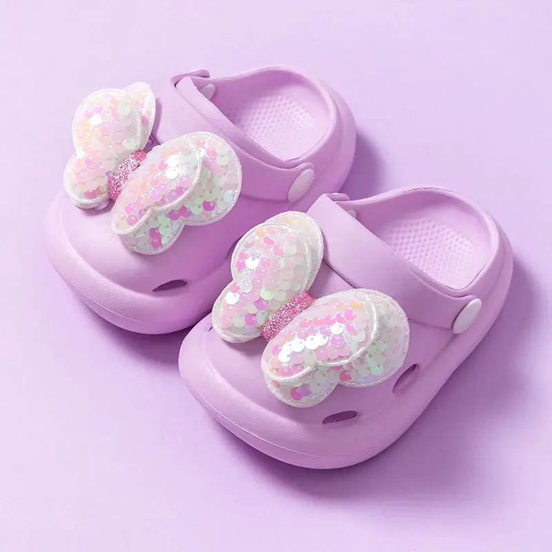 image_837_1722850050207-90138335-81938714-13137946_3 Mini Fashion™ - Zachte Sandalen - Meisjes Slippers Violet / 32 (6-7 jaar) | Educatief Speelgoed - Afbeelding 1