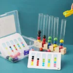 Tube Clip Beads™ - Slim Denkspel - Kleur&Motoriek Spel | Educatief Speelgoed