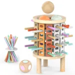 Balance Tower™ – Stapel&Tel– Houten Denkspel | Educatief Speelgoed