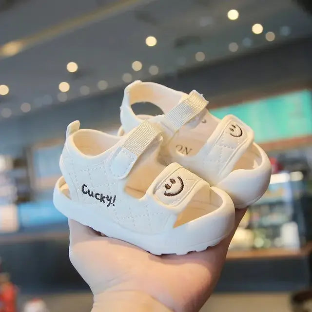image_879_1715801582119-88560576-41917361-75237691_6 Mini Fashion™ - Comfortabele Zolen - Kinder Sandalen Wit / 21 (9-12 maanden) | Educatief Speelgoed - Afbeelding 1