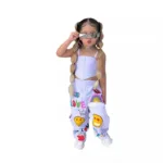 Mini Fashion™ - Kinder Modieuze tanktop&broek set Wit / 104 (4 jaar) | Educatief Speelgoed