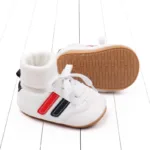 Mini Fashion™ - Speciale Zolen - Kinder Schoenen Wit / 12 (0-6 maanden) | Educatief Speelgoed