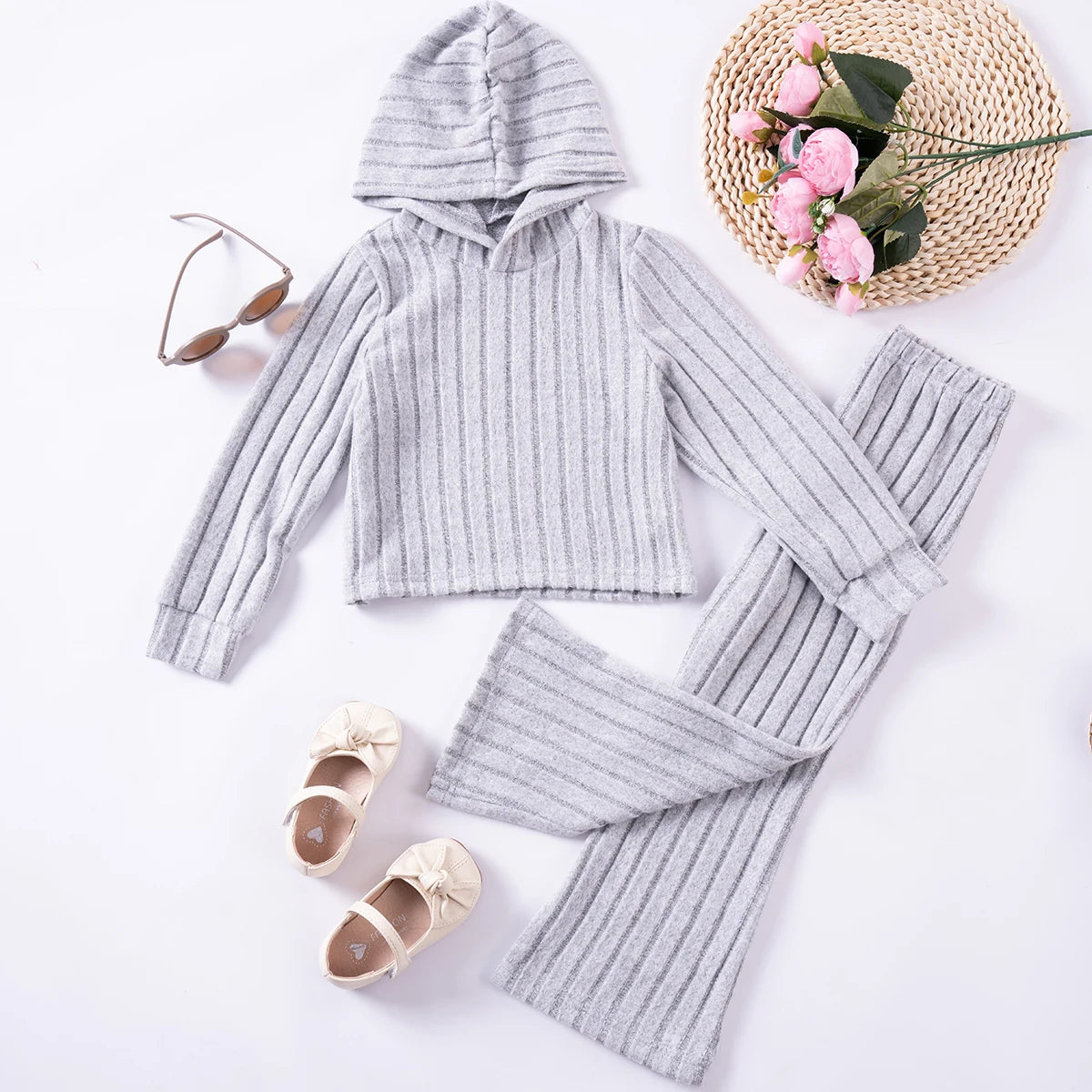 image_932_1725964954902-22475611-83872982-72951079_7 Mini Fashion™ - Zacht&Warm - Trainingspak Grijs / 92 (2 jaar) | Educatief Speelgoed - Afbeelding 1