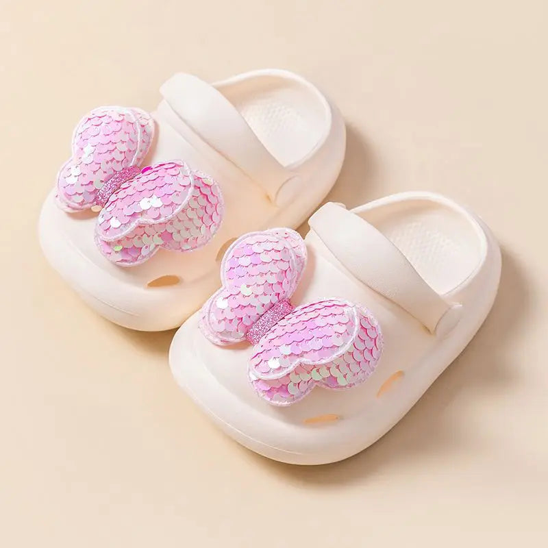 image_944_1722850050172-64048487-16295698-52791926_1 Mini Fashion™ - Zachte Sandalen - Meisjes Slippers Wit / 27 (3-4 jaar) | Educatief Speelgoed - Afbeelding 1
