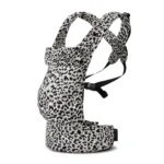 Snug Sling™ – Zacht&Dichtbij– Baby&Peuter draagzak Wit - Luipaard | Educatief Speelgoed