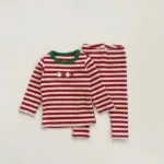 Mini Fashion™ - Comfortabel&Warm - Kerst Pyjama Rood / 90 (2 jaar) | Educatief Speelgoed