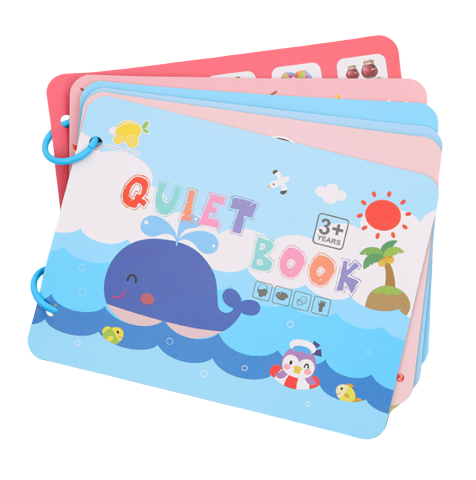 image_9_aecb2a65-52a0-47c3-9d6c-8fcf465b655f Mini Minds™ - Leren&Spelen - Activiteitenboek Quiet Book: Denken&Logica | Educatief Speelgoed - Afbeelding 1