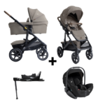Kinderwagen Joie Signature Vinca Maple met Autostoel i-Level I-Size Eclipse&Base