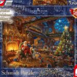 Santa Claus and his elves (1000) - Schmidt  Legpuzzel