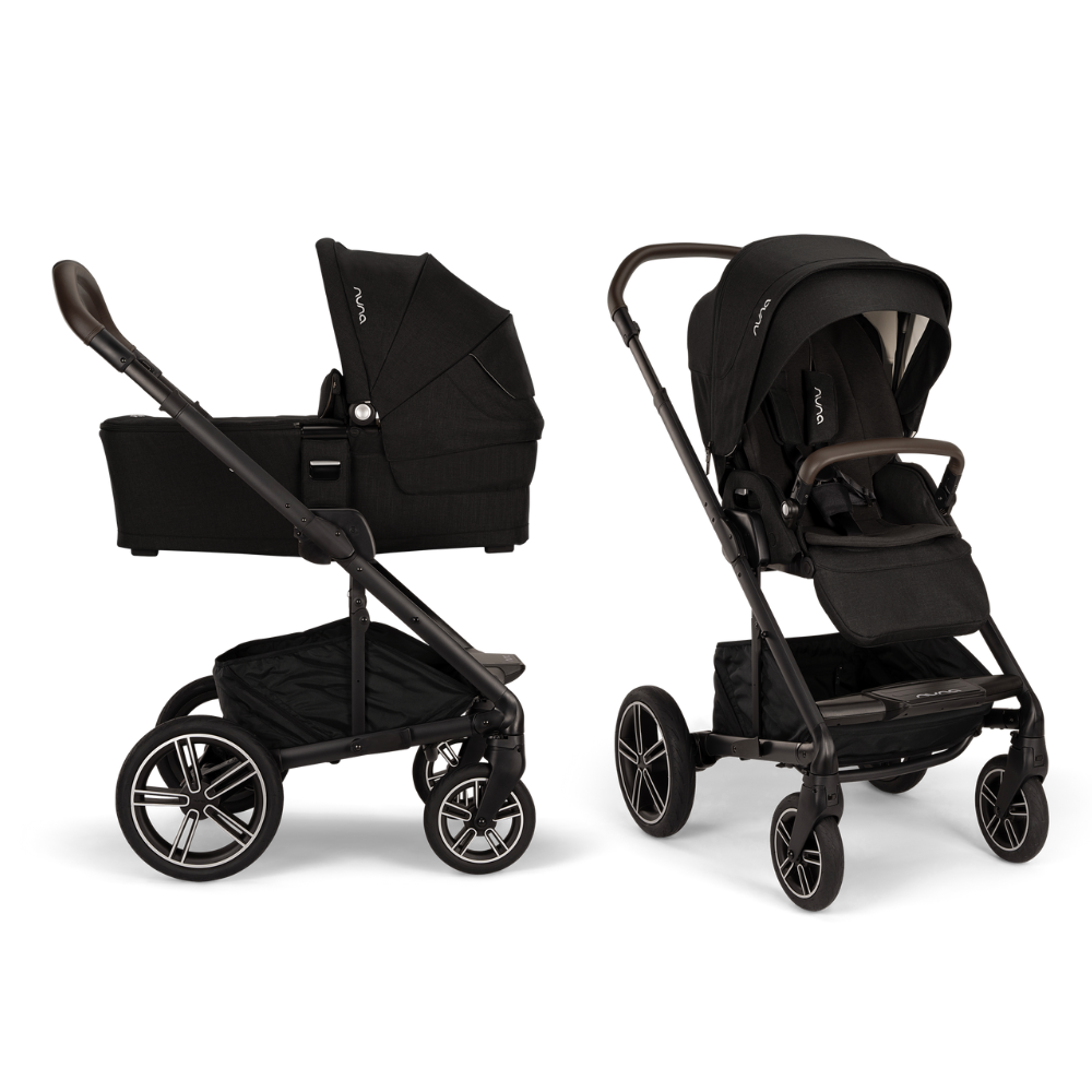 Kinderwagen Nuna MIXX Next Caviar Chocolate + GRATIS Winterset Kinderwagen Nuna MIXX Next Caviar Chocolate + GRATIS Winterset - Afbeelding 1