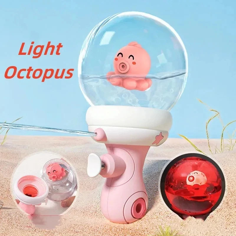 light_octopus Splash Buddies™ - Waterpret voor kids - Waterpistool Octopus (incl. lampje) | Educatief Speelgoed - Afbeelding 1