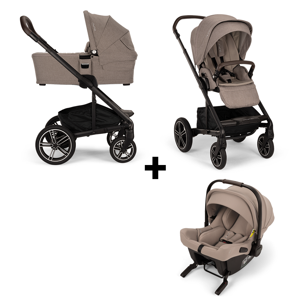 Kinderwagen Nuna MIXX Next Cedar + Autostoel Nuna Pipa Urbn + GRATIS Winterset