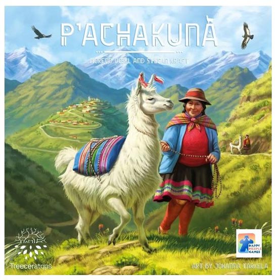 P'achakuna (= Pachakuna) - Happy Meeple Games Bordspel P'achakuna (= Pachakuna) - Happy Meeple Games Bordspel - Afbeelding 1