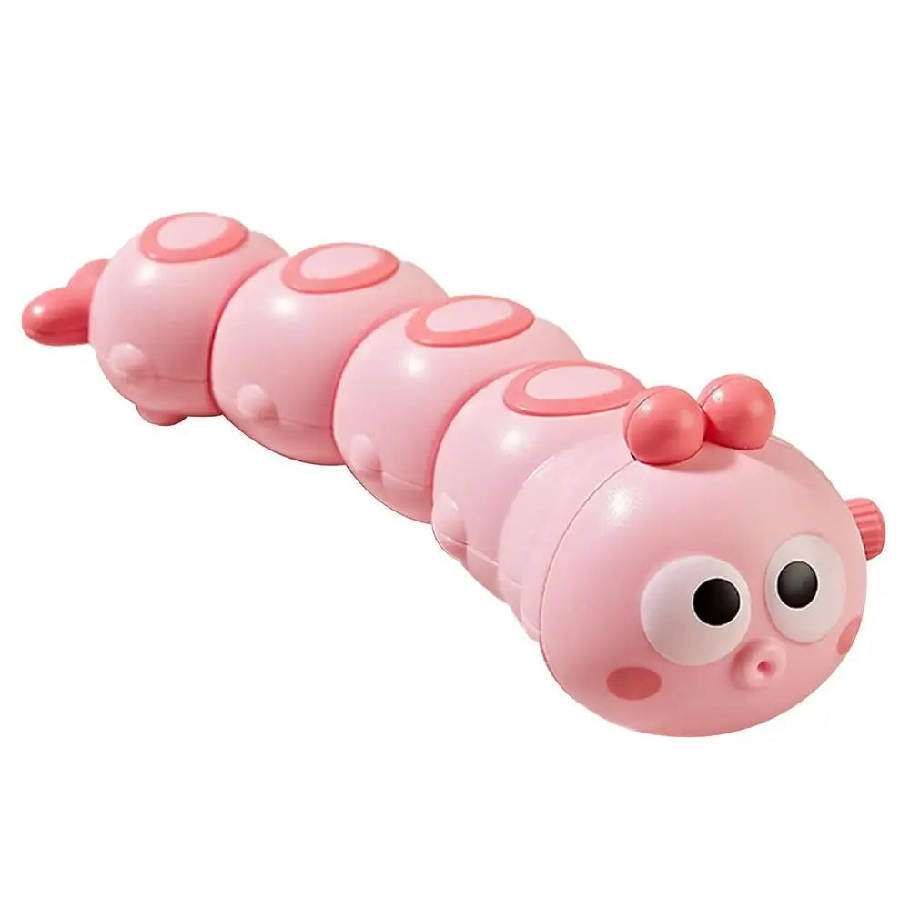 pink_e39c199b-a77f-4ae1-8bcf-b61091aac748 Crawling Caterpillar™ - Wiebelen met de Rupsmobiel - Opwindbare Rups Roze | Educatief Speelgoed - Afbeelding 1