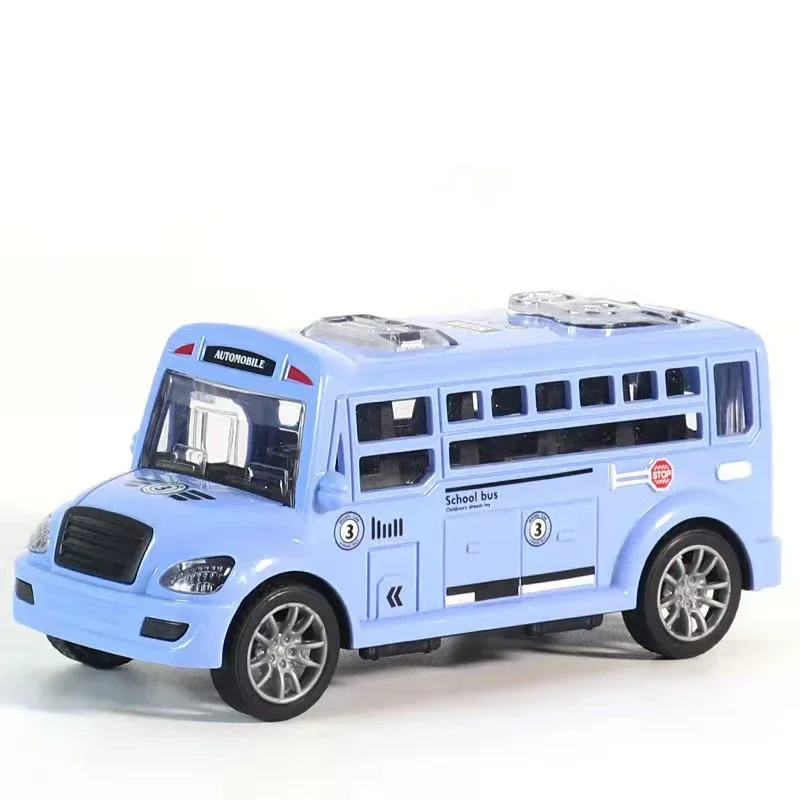 purple_bus Schoolbus™ - Rijd mee naar avontuur - Speelgoedbus Paars | Educatief Speelgoed - Afbeelding 1