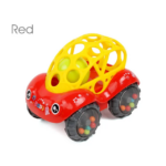 Wobble Wheels™ - Vroem, Rammel&Roll - Speelgoedauto Rood | Educatief Speelgoed