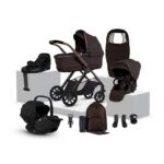 Kinderwagen Silver Cross Reef 2 Special Edition Ganache + Autostoel Glide Plus 360 + Base Plus 360 incl. Accessoires