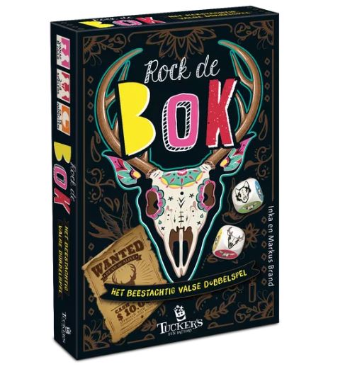 Rock de Bok - Tucker's Fun Factory Dobbelspel Rock de Bok - Tucker's Fun Factory Dobbelspel - Afbeelding 1