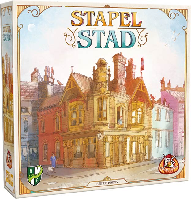 Stapelstad (= Sunrise Lane) + promokaart 'dubbel park' - White Goblin Games Bordspel