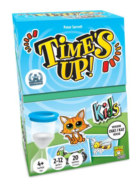Time's up Kids 1 Kat/Chat (NL/FR) - Repos Production Kaartspel|Taalspel|Partyspel Time's up Kids 1 Kat/Chat (NL/FR) - Repos Production Kaartspel|Taalspel|Partyspel - Afbeelding 1