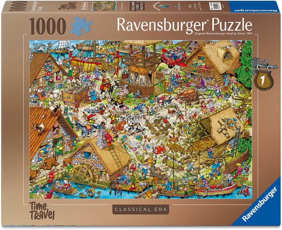 Ray's Comic Series: Time Travel - Classical Era (1000) - Ravensburger  Legpuzzel