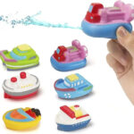 Mini Ferry™ - Spetter&Speelpret - Waterspeelgoed Boot 6 bootjes | Educatief Speelgoed