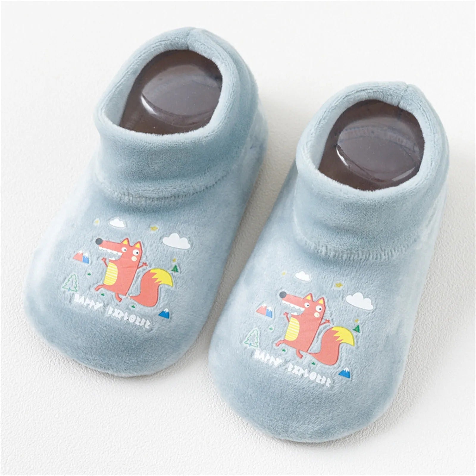 variant-image-3_3f658766-a5c6-46dd-a582-bc1df5b6714a Mini Fashion™ - Anti-Slip Design - Kinder Sokschoenen Groen / M (18-24 maanden) | Educatief Speelgoed - Afbeelding 1
