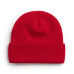 Mini Fashion™ - Eigen lettertype - Gepersonaliseerde Beanie Muts Rood / 1 / L (5-65+ jaar) | Educatief Speelgoed