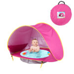 BabyShade™ | Schaduw voor de zonnige dagen - Pop-up zonnescherm Roze | Educatief Speelgoed