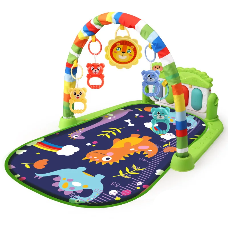 vinian_116_61 Musical Arch™ – Klanken&Kleuren– Baby Gym Dino Groen | Educatief Speelgoed - Afbeelding 1