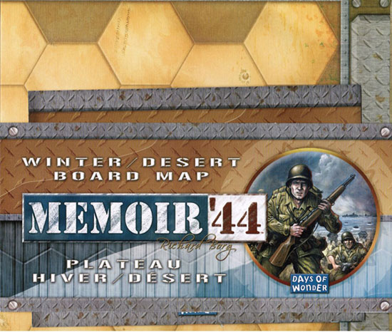 Memoir '44 Winter-Desert Board - Days of Wonder Bordspel