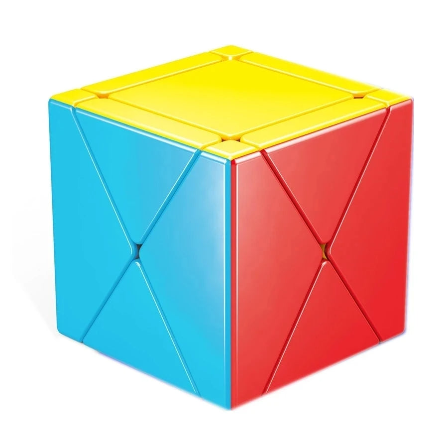 x Magic Cube Puzzle™ - Draai, Verwonder&Los op - Puzzel X | Educatief Speelgoed - Afbeelding 1