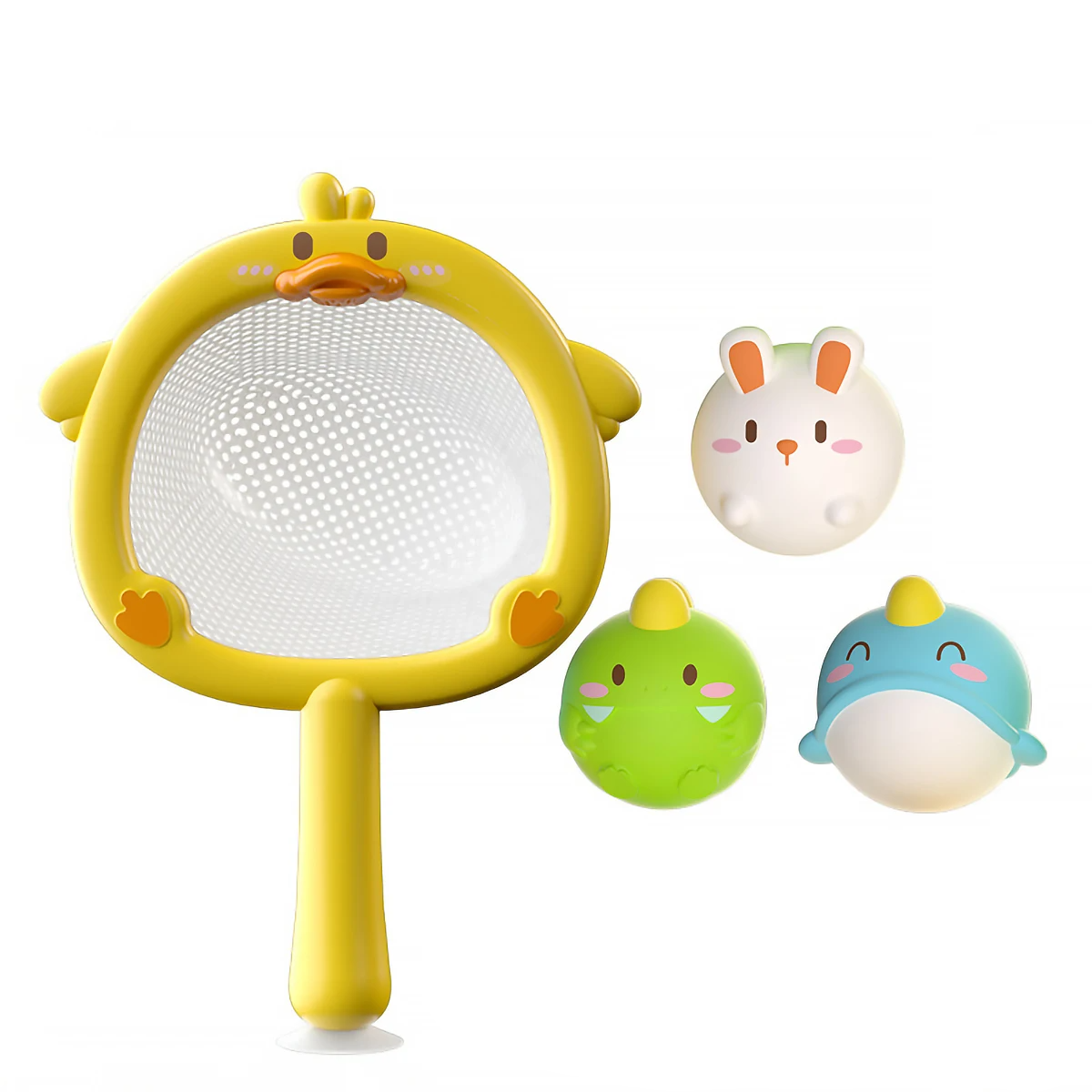 xs27_8366_14 Squeaky Splash™ – Badfeestje – Visnet in bad Diertjes | Educatief Speelgoed - Afbeelding 1