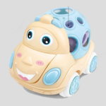 Wobble Wheels™ - Vroem, Rammel&Roll - Speelgoedauto Geel | Educatief Speelgoed