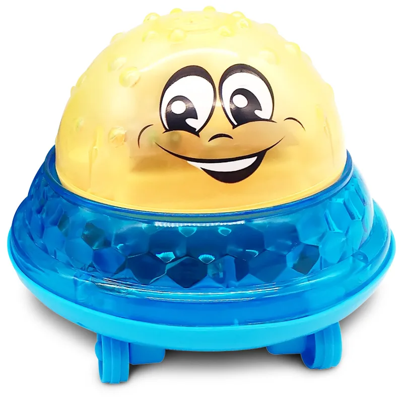 yellowball_with_base Aqua Light Show™ – Magisch Badplezier – Speelgoed Gele Ball met Basis | Educatief Speelgoed - Afbeelding 1