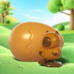BouncyBeast– Schattig&Interactief– Pop-out Dieren Ei Capybara | Educatief Speelgoed