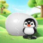 BouncyBeast– Schattig&Interactief– Pop-out Dieren Ei Pinguïn | Educatief Speelgoed