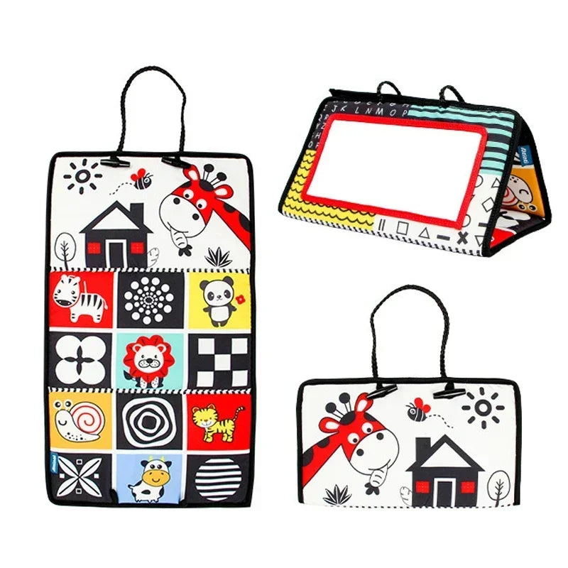 LittleMirror– Educatief&Leuk– Baby Sensorisch Speelgoed Rood | Educatief Speelgoed