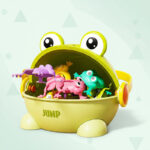FroggyPlay– Actief&Gezellig– Kikker Bouncespel Groen | Educatief Speelgoed