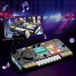 MiniDJ– Muzikaal&Interactief– DJ Mixer Speelgoed Zwart | Educatief Speelgoed