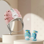 MiniShield– Licht&Ademend– Hoofdbeschermer voor Kinderen Draak + 2x kniestukken | Educatief Speelgoed - Afbeelding 2