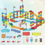 SmartTrack– Bouw&Speel– Magnetische Creatieve wegen 240 stuks | Educatief Speelgoed