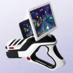 ARPlay Gun– Slim&Leuk– Interactief Schietspel Zwart – incl. vergrootglas | Educatief Speelgoed
