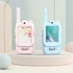 LittleVoice– Leren&Leuk– Video Intercom voor Jonge Ontdekkers Roze&Blauw | Educatief Speelgoed