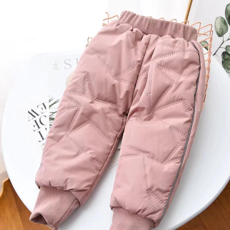 SnowPants– Dik&Comfortabel– Kinder Skibroek Roze / 120 (4–6 jaar) | Educatief Speelgoed