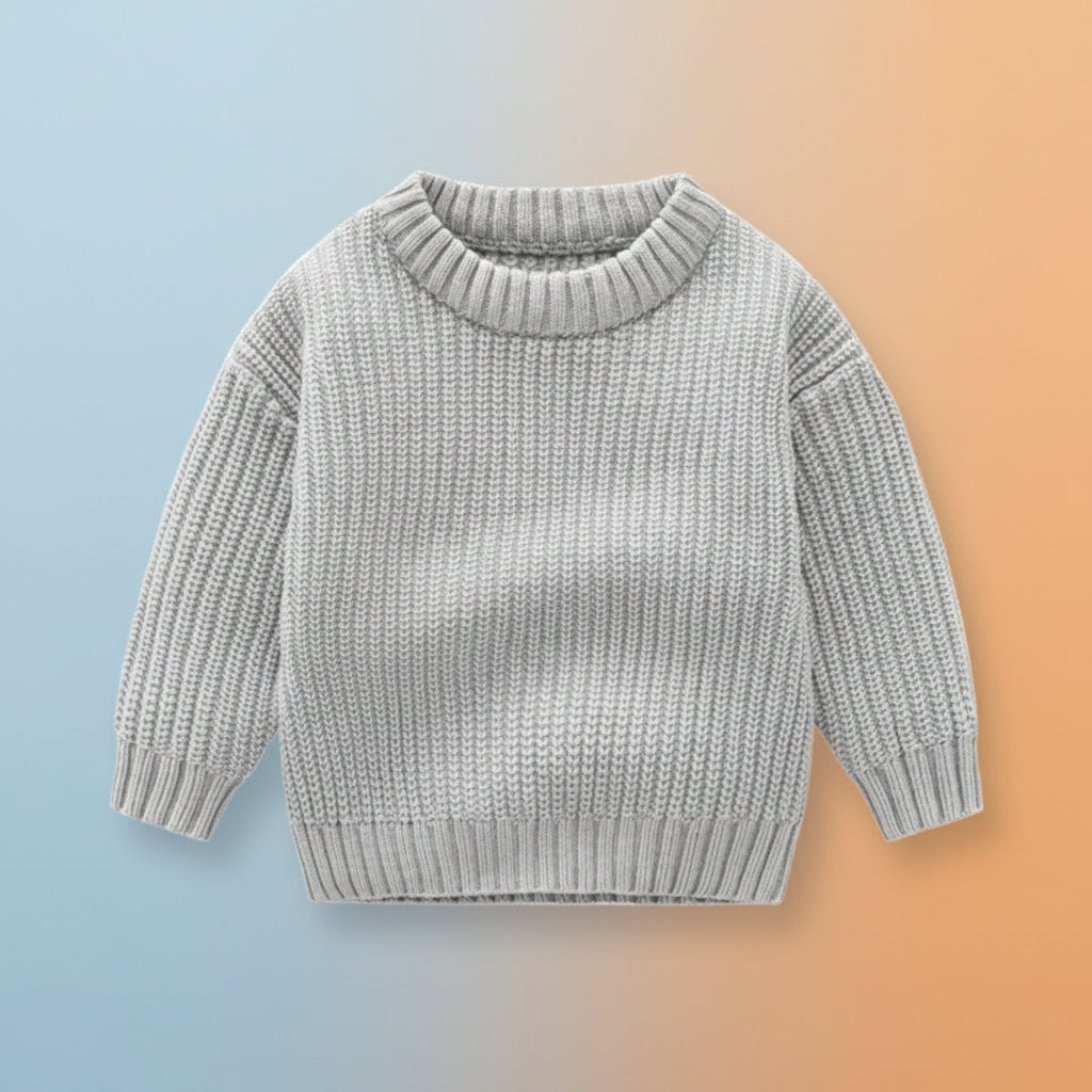 image_990_1760090598425-89844901-55221835-91704275_4 PureSoft– Classic&Knus– Stevige gebreide trui Grijs / 90 (1.5–2 jaar) | Educatief Speelgoed - Afbeelding 1