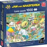Jan van Haasteren - Kamperen in het Bos (1000) - Jumbo  Legpuzzel