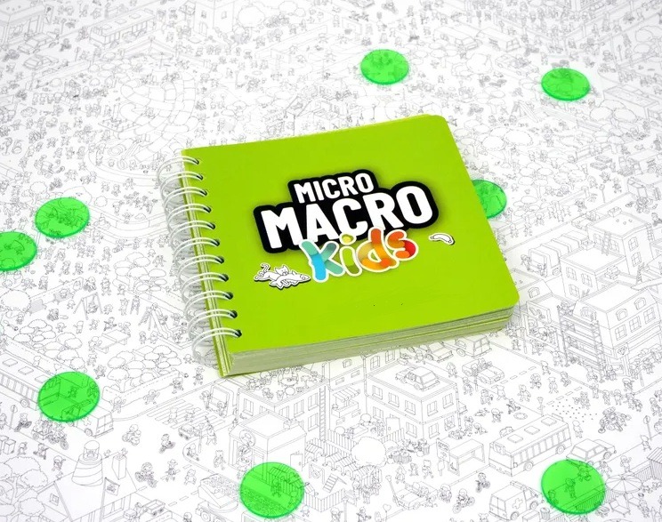 Micro Macro Kids - White Goblin Games Coöperatief Micro Macro Kids - White Goblin Games Coöperatief - Afbeelding 1