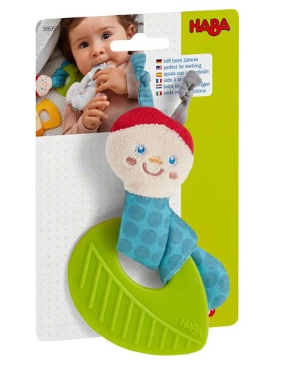 Bijtspeeltje Rups - HABA Bijtspeeltje Rups - HABA - Afbeelding 1